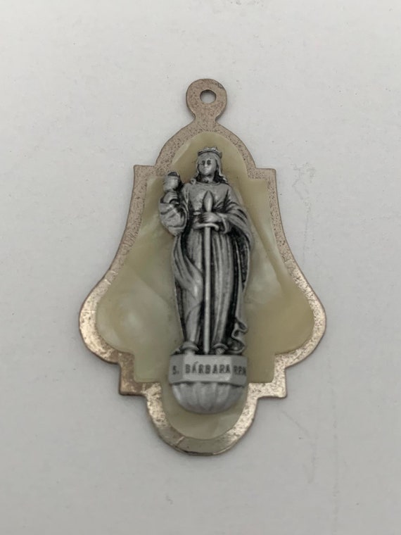 Saint Barbara pendant, Great Martyr Barbara, Patr… - image 2