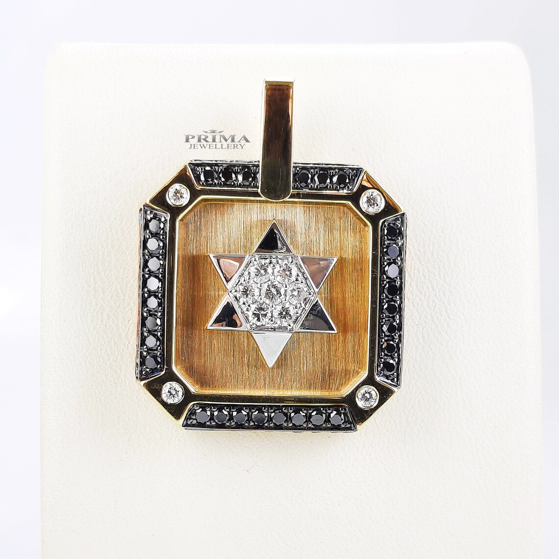 Star of David pendant necklace for man unique Judaica Etsy