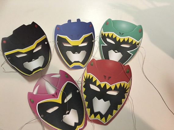Items similar to Power ranger masks on Etsy