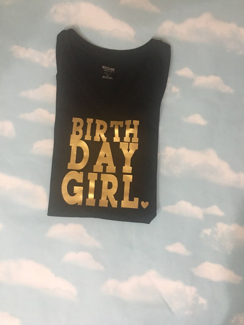 Birthday girl shirt image 1