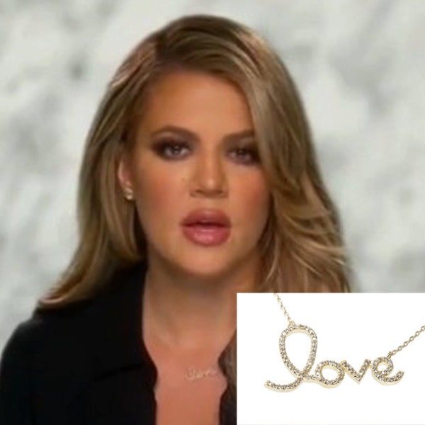 18k Gold Plated Love Necklace (also in Silver and Rose Gold)