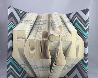 Origami Book Folding Pattern DIY Faith 412 Folds with Free Heart Pattern