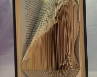 Origami Book Folding Pattern DIY Wolf (The Call of the Wild) 106 Folds with a Free Heart Pattern