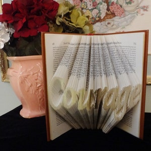 Origami Book Folding Pattern DIY-Courage 376 Folds with Free Heart Pattern-Book Art