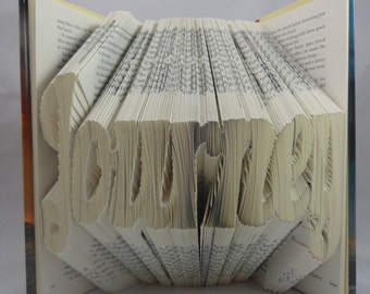 Origami Brandon Sanderson Fans Book Folding Pattern DIY Journey 492 Folds with a Free Heart Pattern