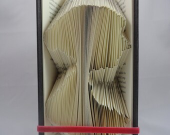 Origami Book Folding Pattern DIY-Victorian Woman (Austen & Bronte) 140 Folds with a Free Heart Pattern