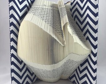 Origami Book Folding Pattern-DIY-Whale 332 Folds (Moby Dick Inspired) with Free Heart Pattern