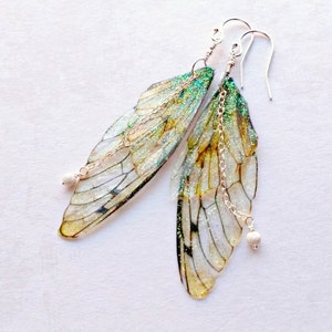 Fairy Wing Earrings, Gifts under 25,  Fairy Jewellery, Fantasy Earrings,  Summer Earrings, Birthday gifts for girls, Festival Earrings