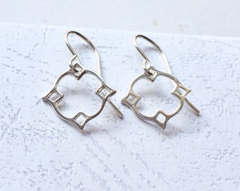 Sterling Silver Moroccan Earrings