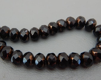Czech Glass faceted rounds  DS 2633