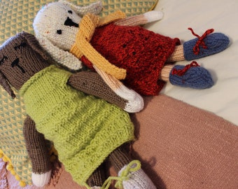 Schlaf Spielzeug Jahr des Hasen 2023 Schnuffeltuch Baby erstes Spielzeug Geschenkidee Babys Handgestricktes handgemachtes Gute-Nacht-Spielzeug