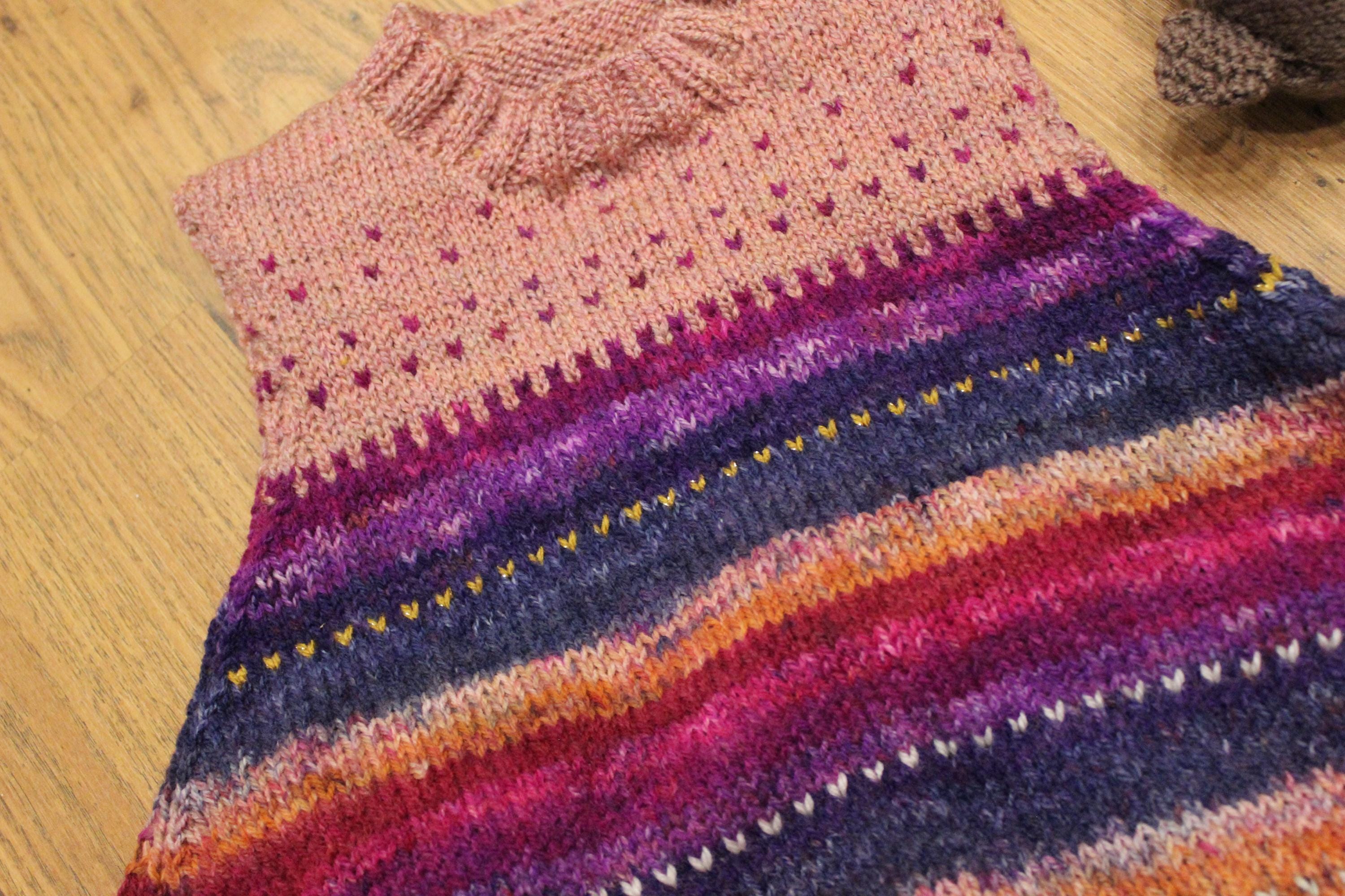 Purple Knit Top UK