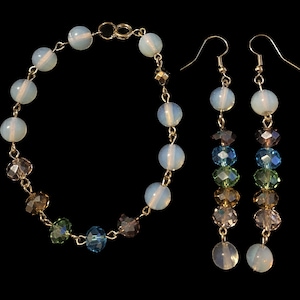 Full Moon Fairy Bracelet & Earring Set