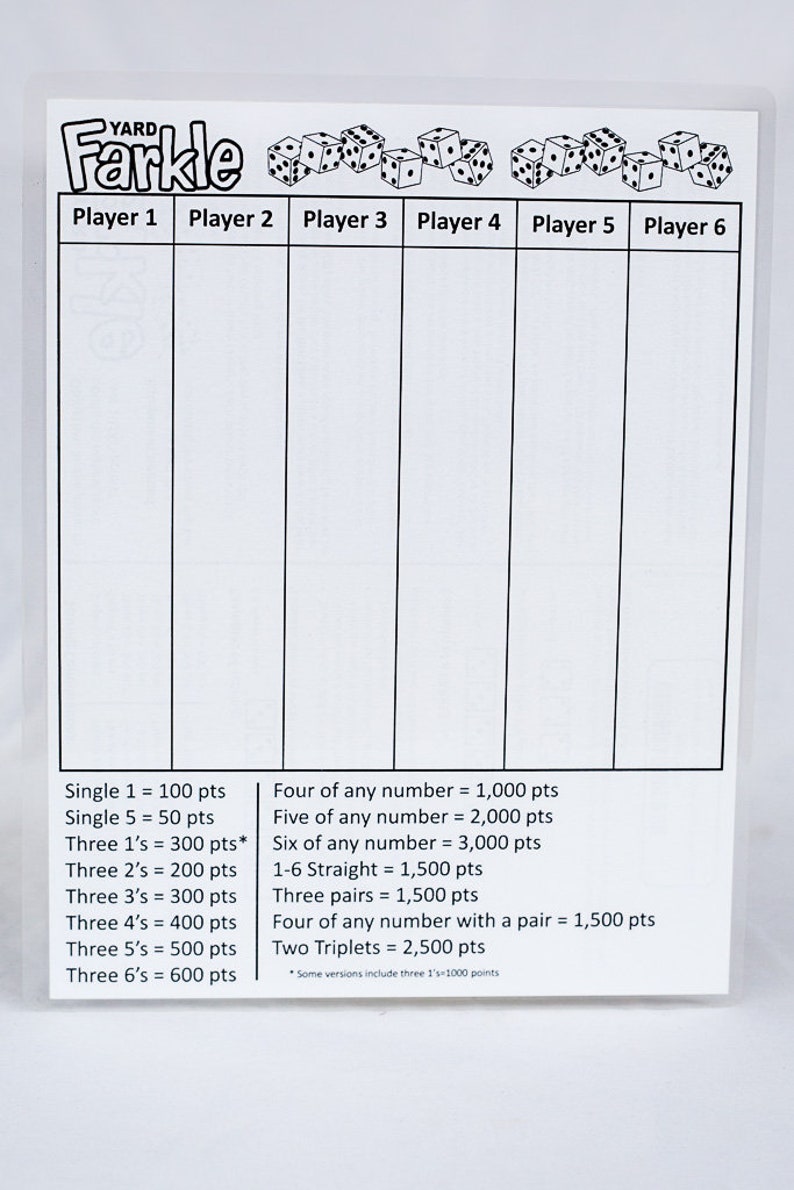 farkle score rules farkle score rules