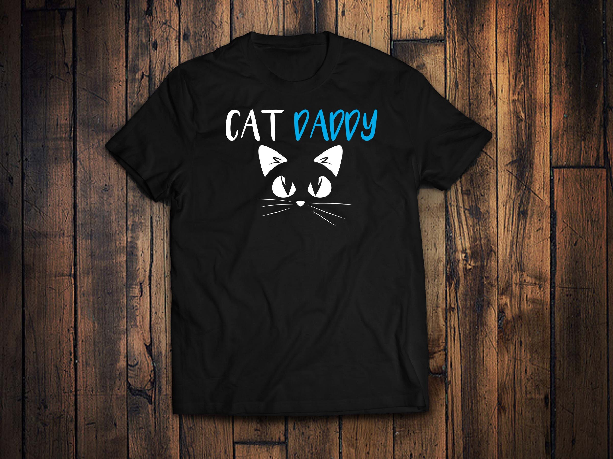 Best Cat Dad Shirt Custom Cat Shirt Gift for Dad Vintage Etsy