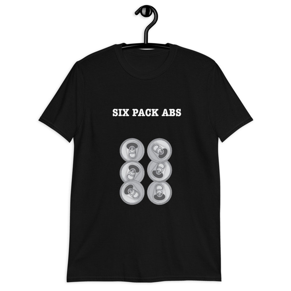 Six Pack Abs Tshirt Beer Belly Shirt Drinking Shirt Six Etsy