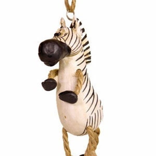 Sass & Belle Rainbow Zebra Hanging Decoration