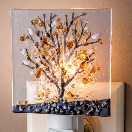 Tree Night Light Decorative Autumn Fall Decor Bathroom Kitchen Tree Night Light Decorative Autumn Fall, Bathroom Night Light Ideas For Bedroom