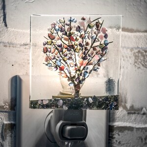 Stained glass plug cheap in night lights