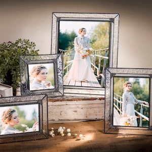 Decor Home 6x4 Aluminum Picture Photo Frame (Silver)