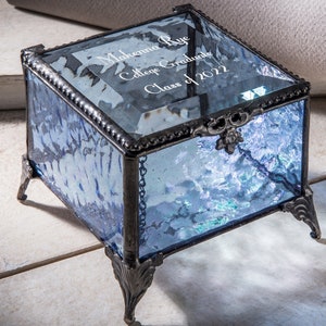 Anniversary Gift Personalized Jewelry Box by J Devin
