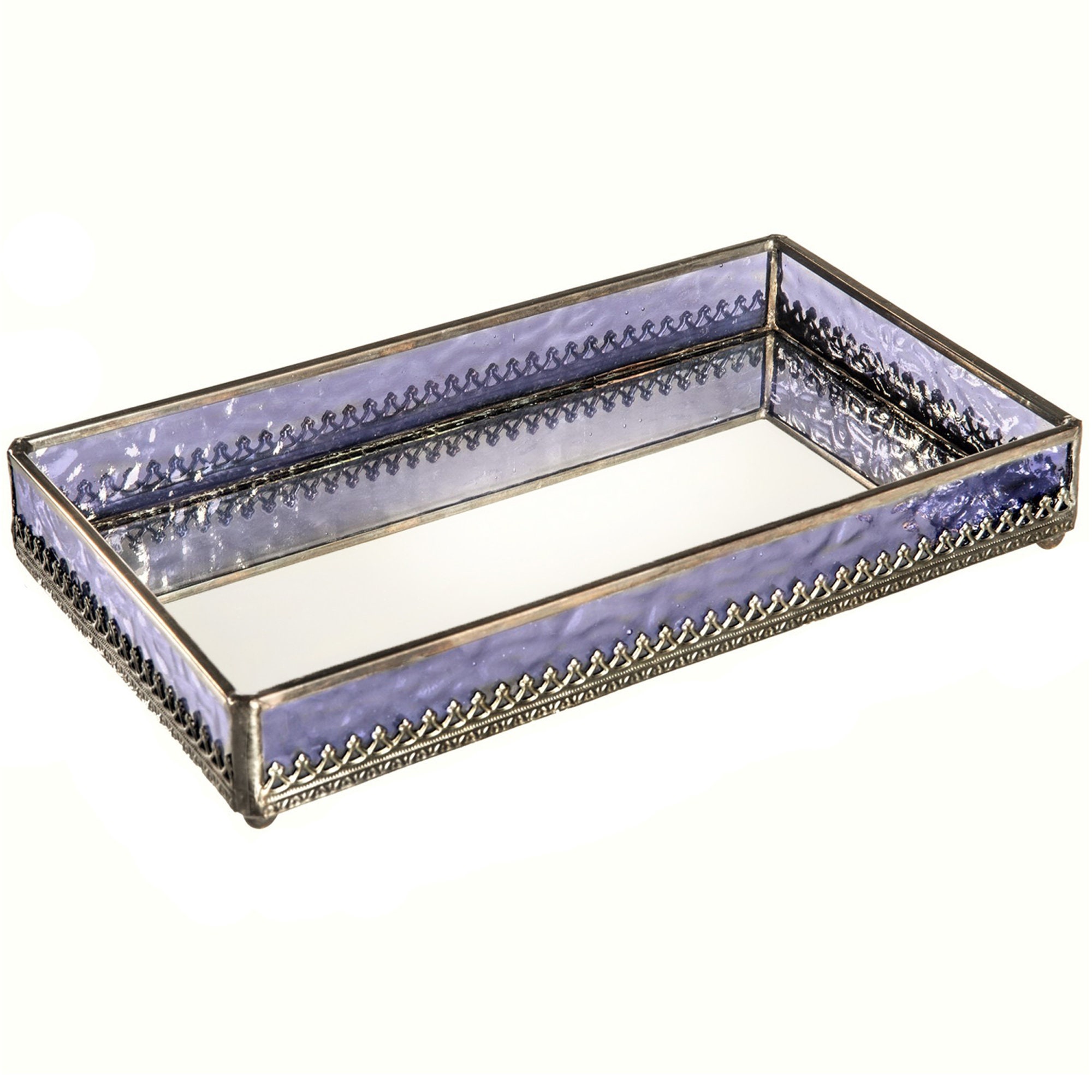 Vanity Tray Jewelry Display Storage Bathroom Organizer Purple - Etsy