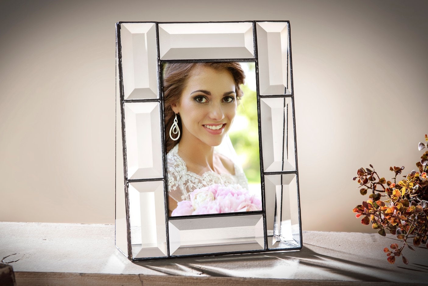 Picture Frame 8x10, 5x7, 4x6 Clear Glass Photo Frame Tabletop Gift for  Parents Family Wedding Frame Pic 319 Series