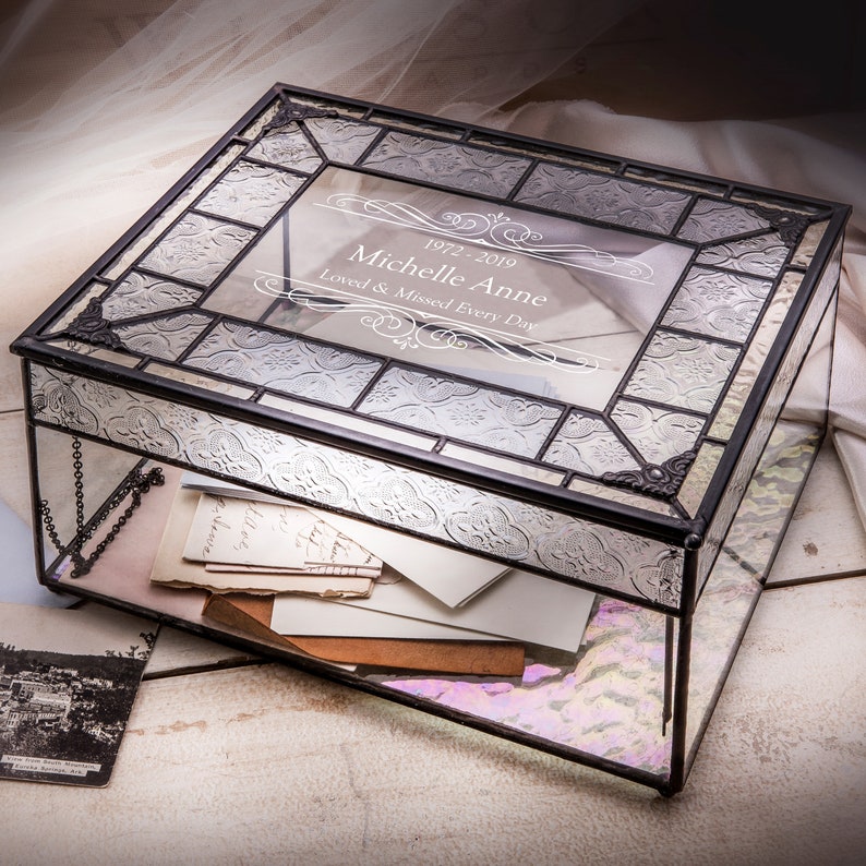 Memory Box Personalized Memorial Gift Custom Bereavement Etsy