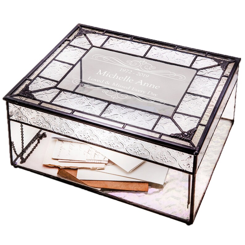 Memory Box Personalized Memorial Gift Custom Bereavement Etsy