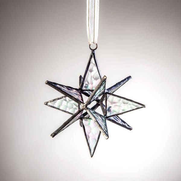 Moravian Star Ornament Dimensional Star Christmas Tree Decoration Window Home Decor Stained Glass Sun Catcher Gift Bethlehem Advent Orn 252