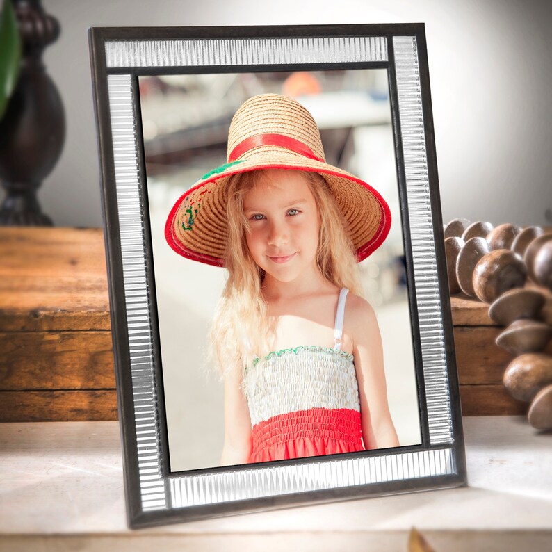 Picture Frames 8x10 5x7 4x6 Clear Glass Photo Frame Tabletop Etsy