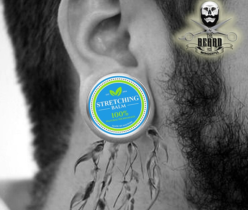 Premium Ear Stretching and Piercing Balm. Heal Protect Etsy