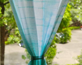 Tie dyed curtains