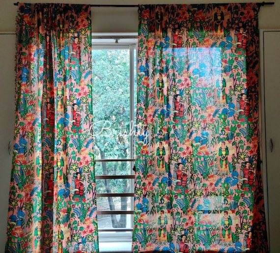 Colorful drapes outlet