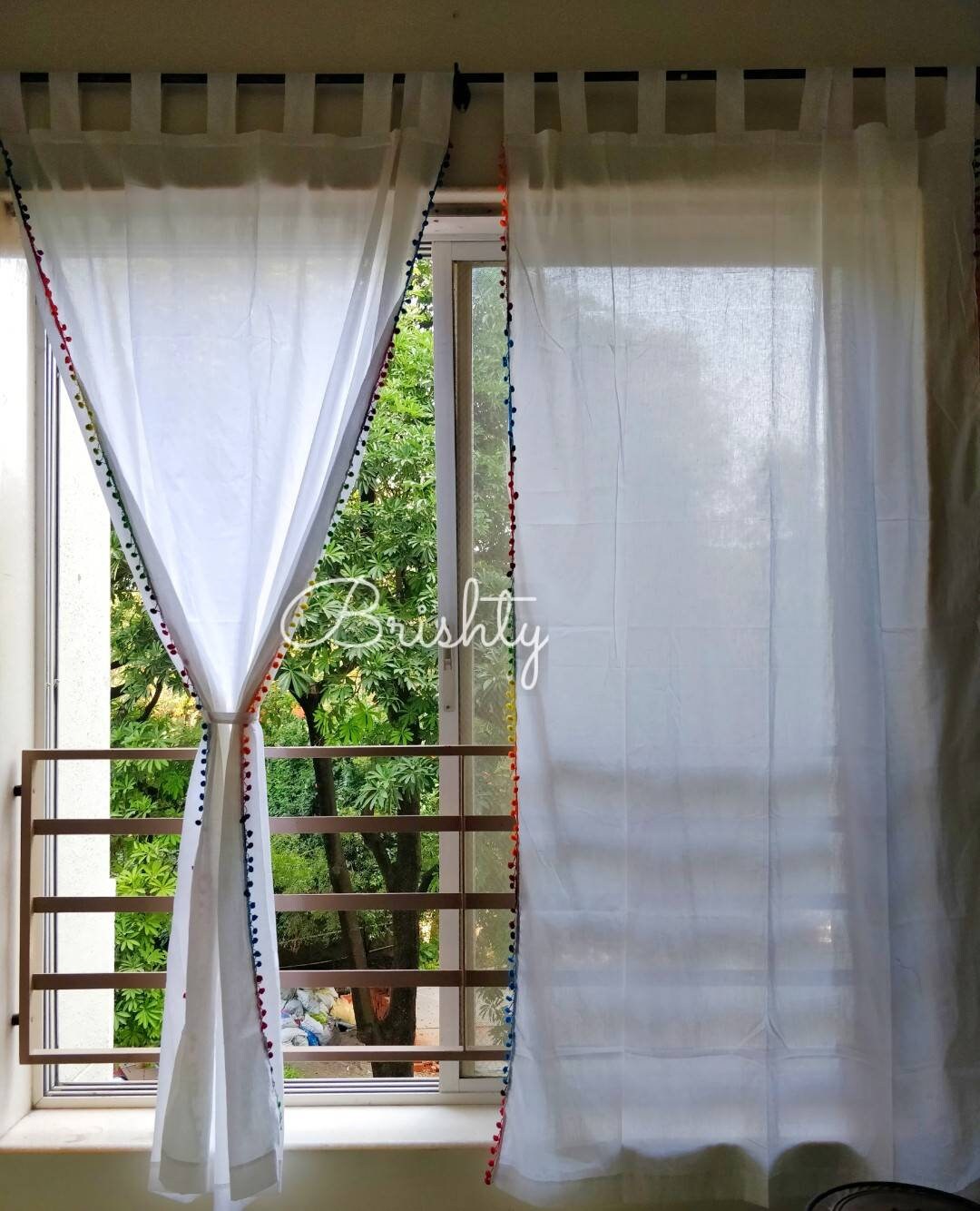 Blackout Linen Curtains With Grommets, 30 Colors, 1 Panel, Grommet Curtain  Panels, Linen Window Curtains, Privacy Linen Eyelet Curtains 