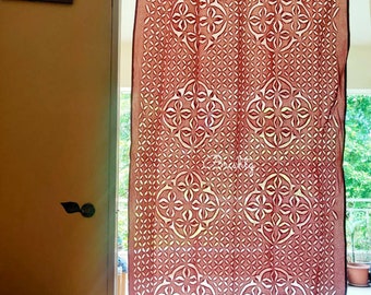 Applique curtain