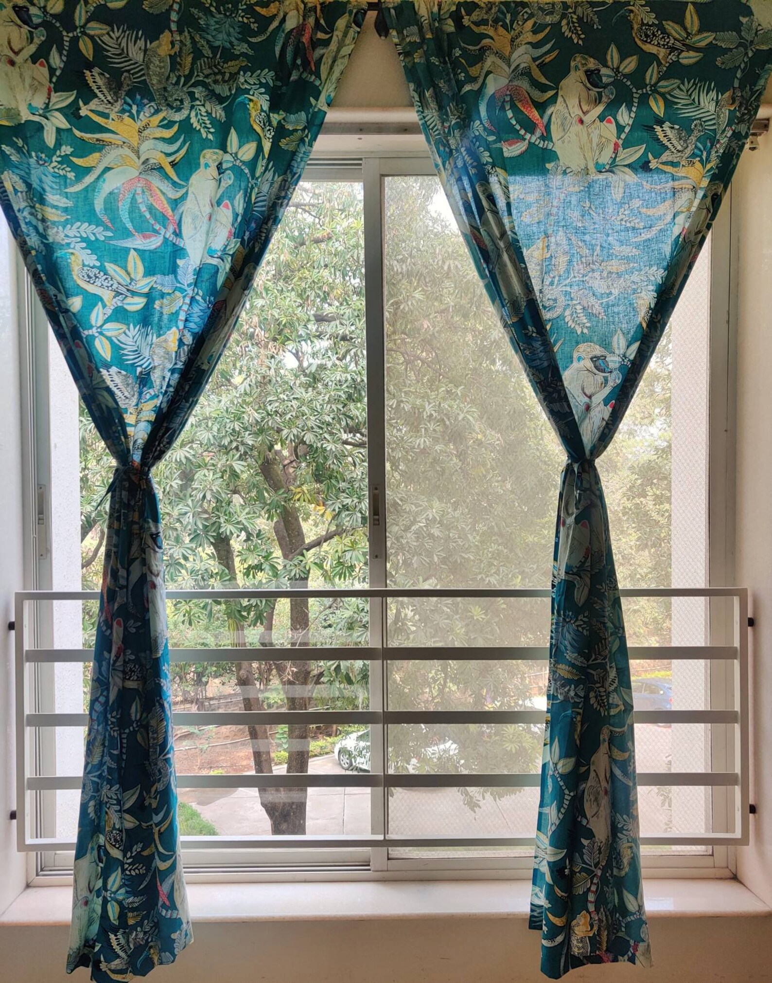 Tropical rainforest boho curtains jungle rainforest curtains Etsy