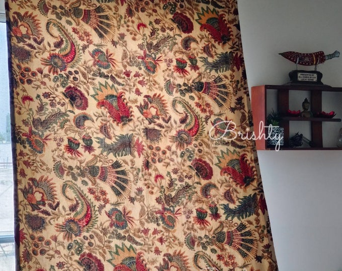 Velvet curtains