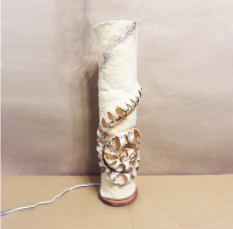 Main En Respectueux Off À White Designer Fantasy Lampe Feutrée De Led La Fée Sabi Chevet Laine LumièreWabi A43L5jR