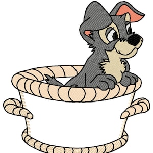 YOUNG TRAMP - Single Machine Embroidery Design for 4x4" hoop in 8 formats **Read Description**