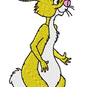 LAPIN - WINNIE L'ourson - motif de broderie Machine unique pour cerceau de 4 x 4 po. en 8 formats **Lire la description**