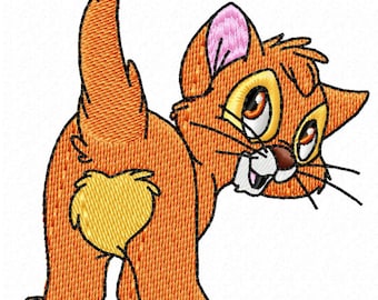 OLIVER - Single Machine Embroidery Design for 4x4 Hoop (Digital Download)