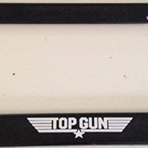 Top Gun Classic - Moldura preta para placa de automóvel - Engraçado