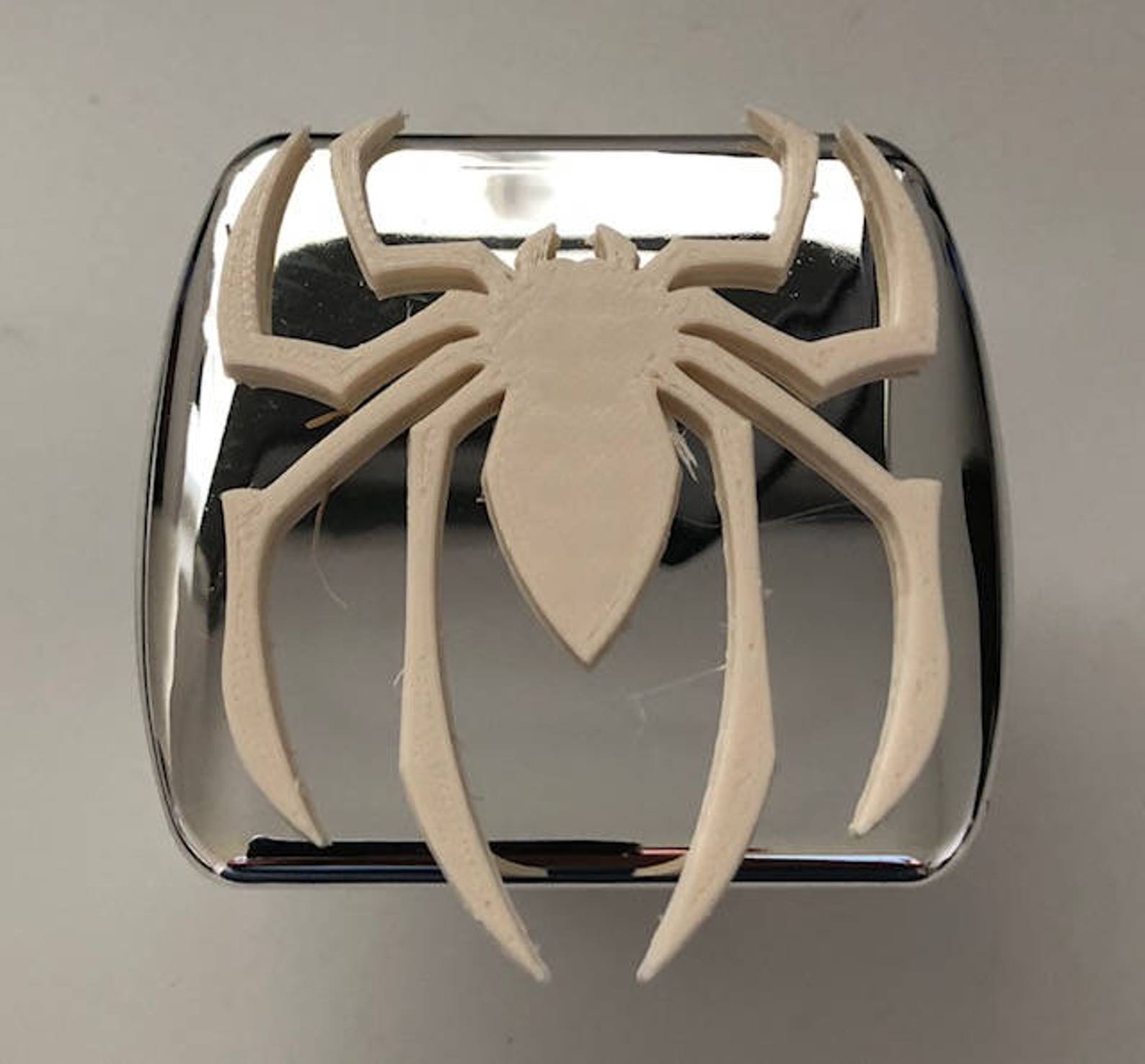 Spider Cool Design in 3d 2 Inch Trailer Hitch Cover Chrome Etsy