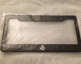 Diamond Skater Version - Black Automotive License Plate Frame - Love to Skate