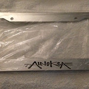 I Do What I Do &quot; AinoKea &quot;  - Chrome Automobile License Plate Frame - Hawaii