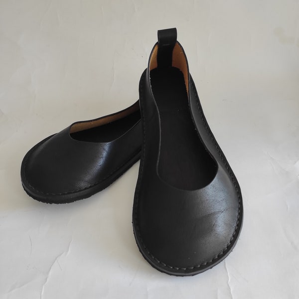Natural foot shape barefoot shoes, Custom size minimalist shoes, Ballet shoes, Zero drop ballet shoes, Women wide toe box shoes