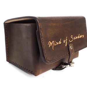 Sac pour appareil photo pour ceinture-cadeau de photographe, étui pour appareil photo avec logo de photographie, pochette de ceinture en cuir, sac de ceinture en cuir pour écriture manuscrite, insert de sac pour appareil photo