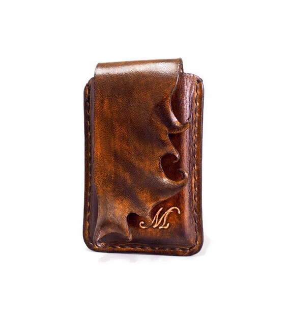 Cigarette Case, Leather Cigarette Case, Handwriting Font - Cigarette  Holder, Smoking Accessories, Tobacco Case, 50th Anniversary Gifts