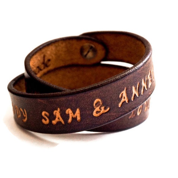 Mens Bracelet Personalized, Custom Handwriting Bracelet, Memorial Jewelry Signature, Leather Bracelet Mens, Personalized Leather Bracelet